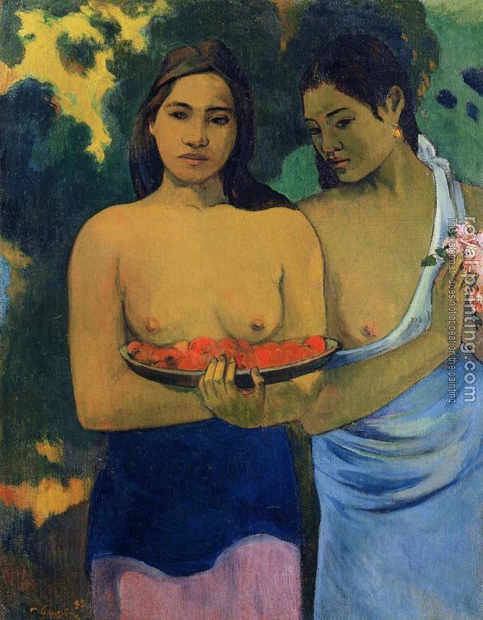Paul Gauguin : Two Tahitian Women II